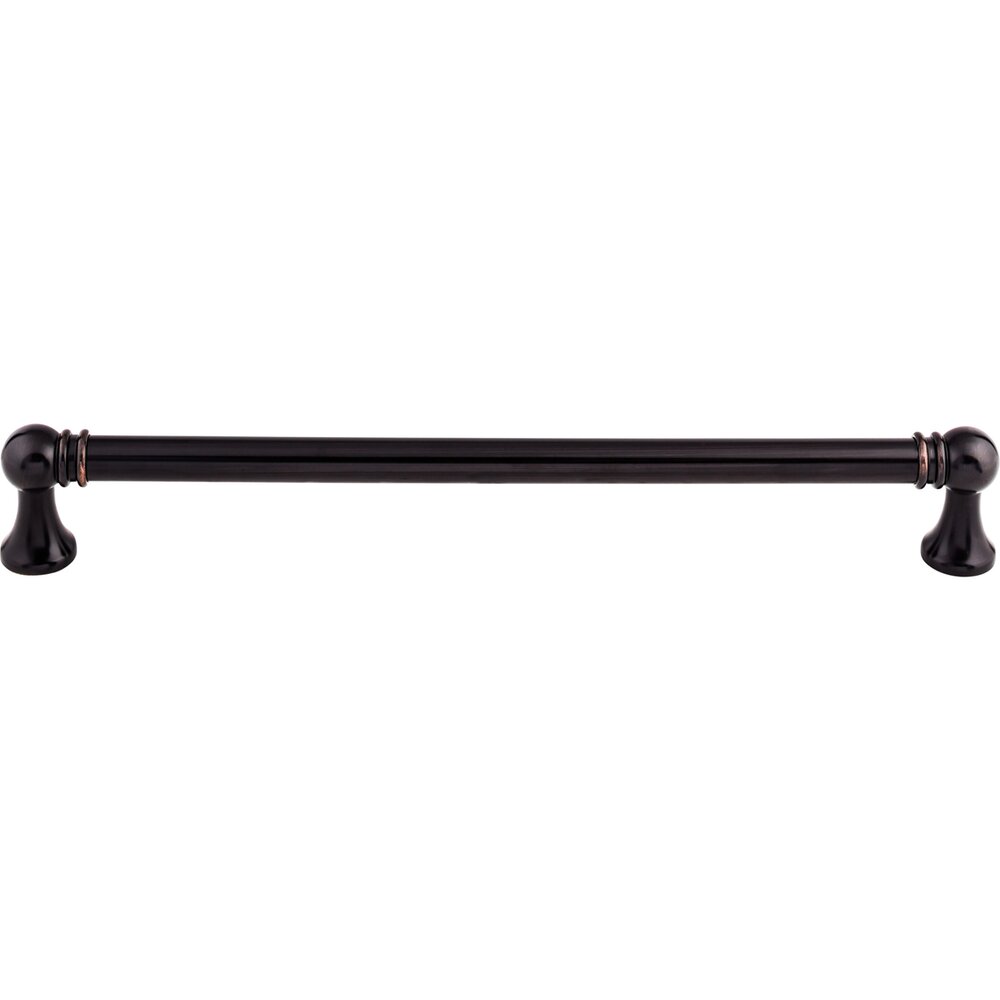 Top Knobs Kara 12" Centers Appliance Pull in Tuscan Bronze