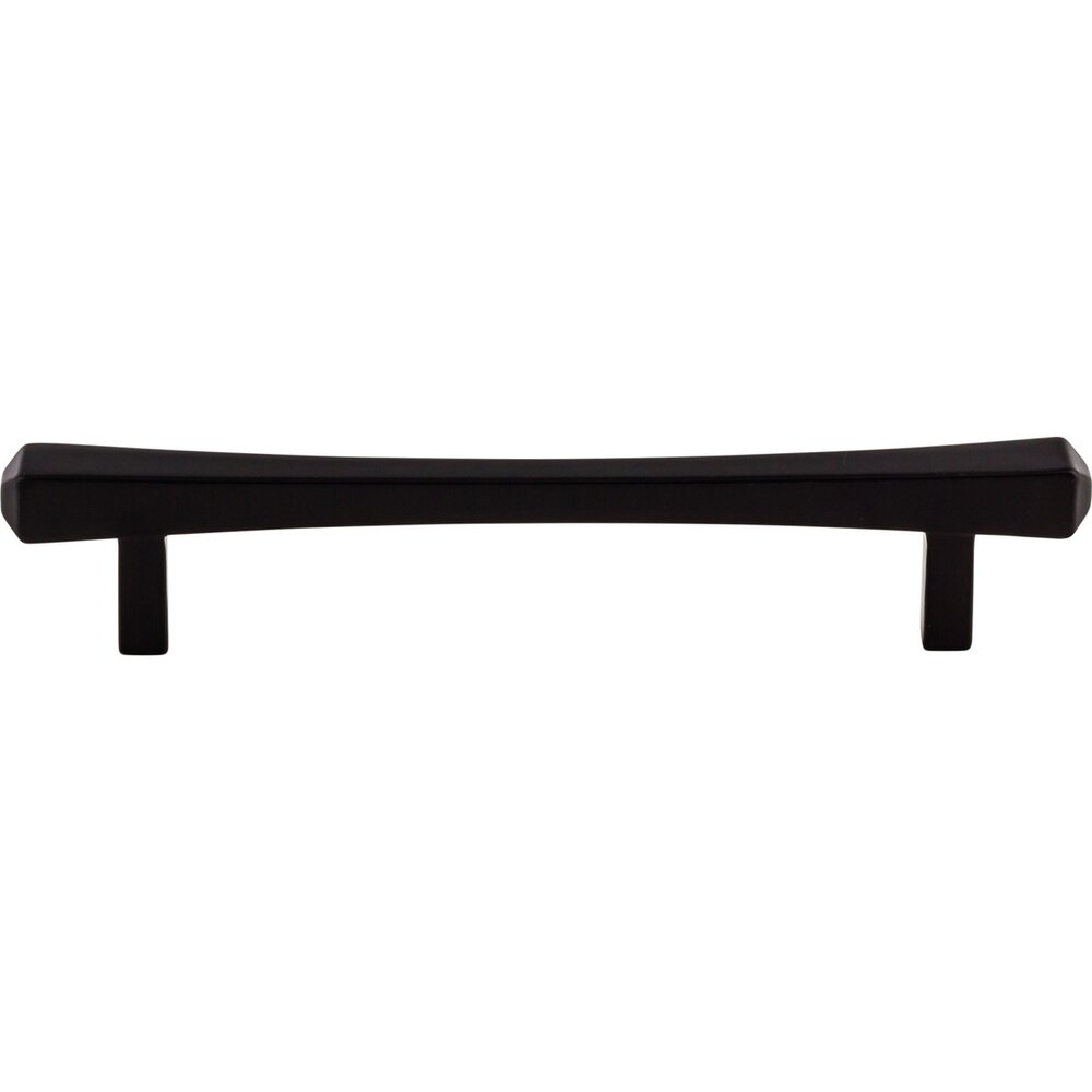 Top Knobs Juliet 5 1/16" Centers Bar Pull in Flat Black