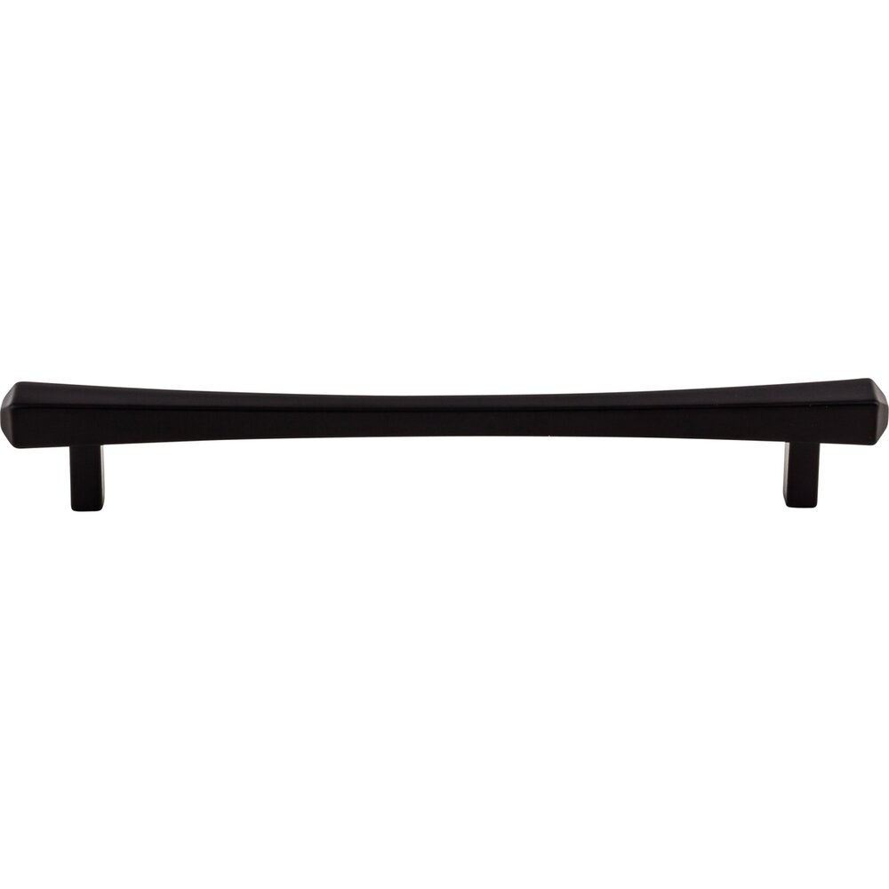 Top Knobs Juliet 7 9/16" Centers Bar Pull in Flat Black