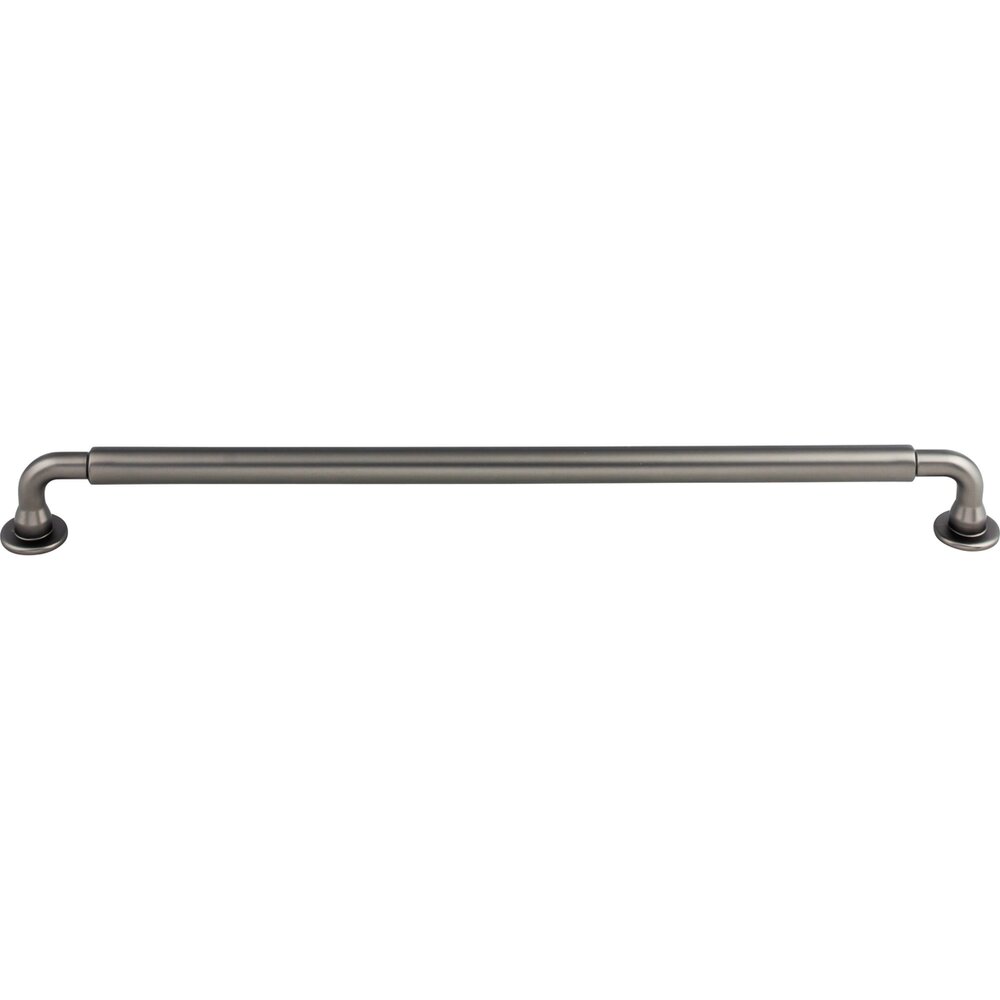 Top Knobs Lily 12" Centers Bar Pull in Ash Gray
