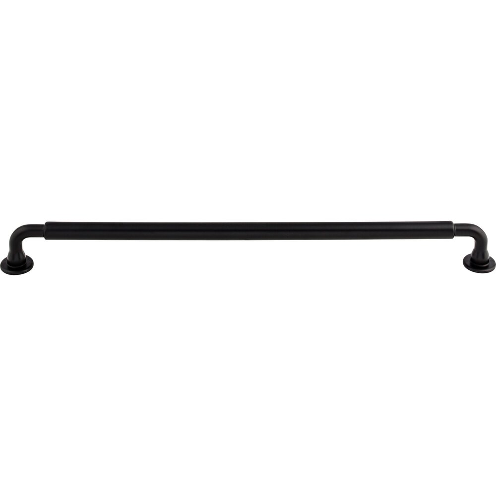 Top Knobs Lily 12" Centers Bar Pull in Flat Black