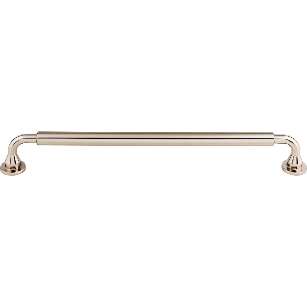 Top Knobs Lily 12" Centers Appliance Pull in Polished Nickel