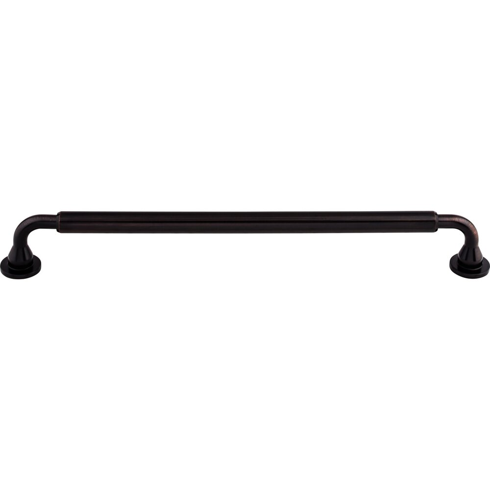 Top Knobs Lily 12" Centers Appliance Pull in Tuscan Bronze