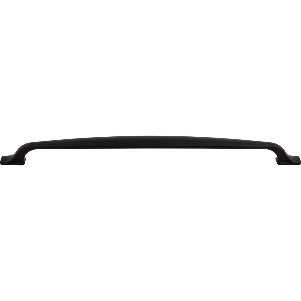 Top Knobs Torbay 12" Centers Arch Pull in Flat Black