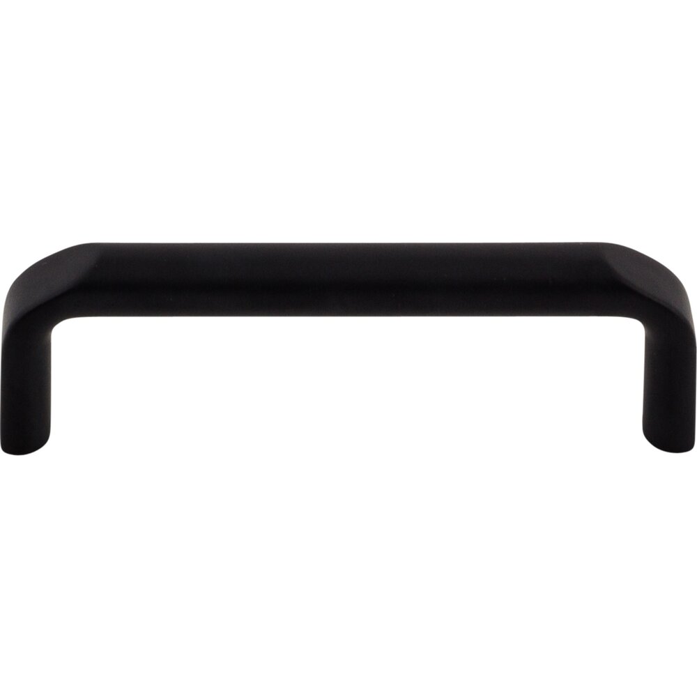 Top Knobs Exeter 3 3/4" Centers Bar Pull in Flat Black