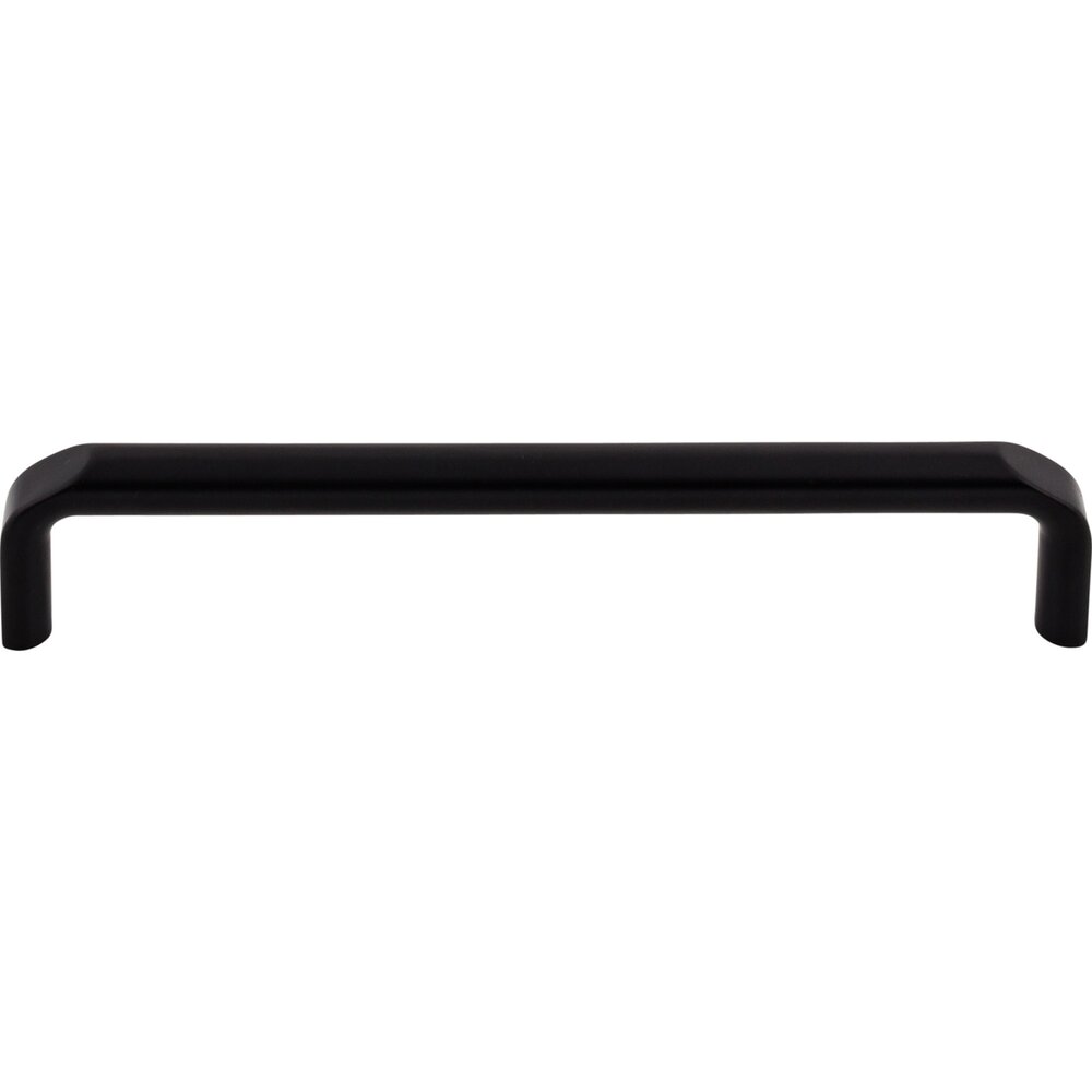 Top Knobs Exeter 6 5/16" Centers Bar Pull in Flat Black