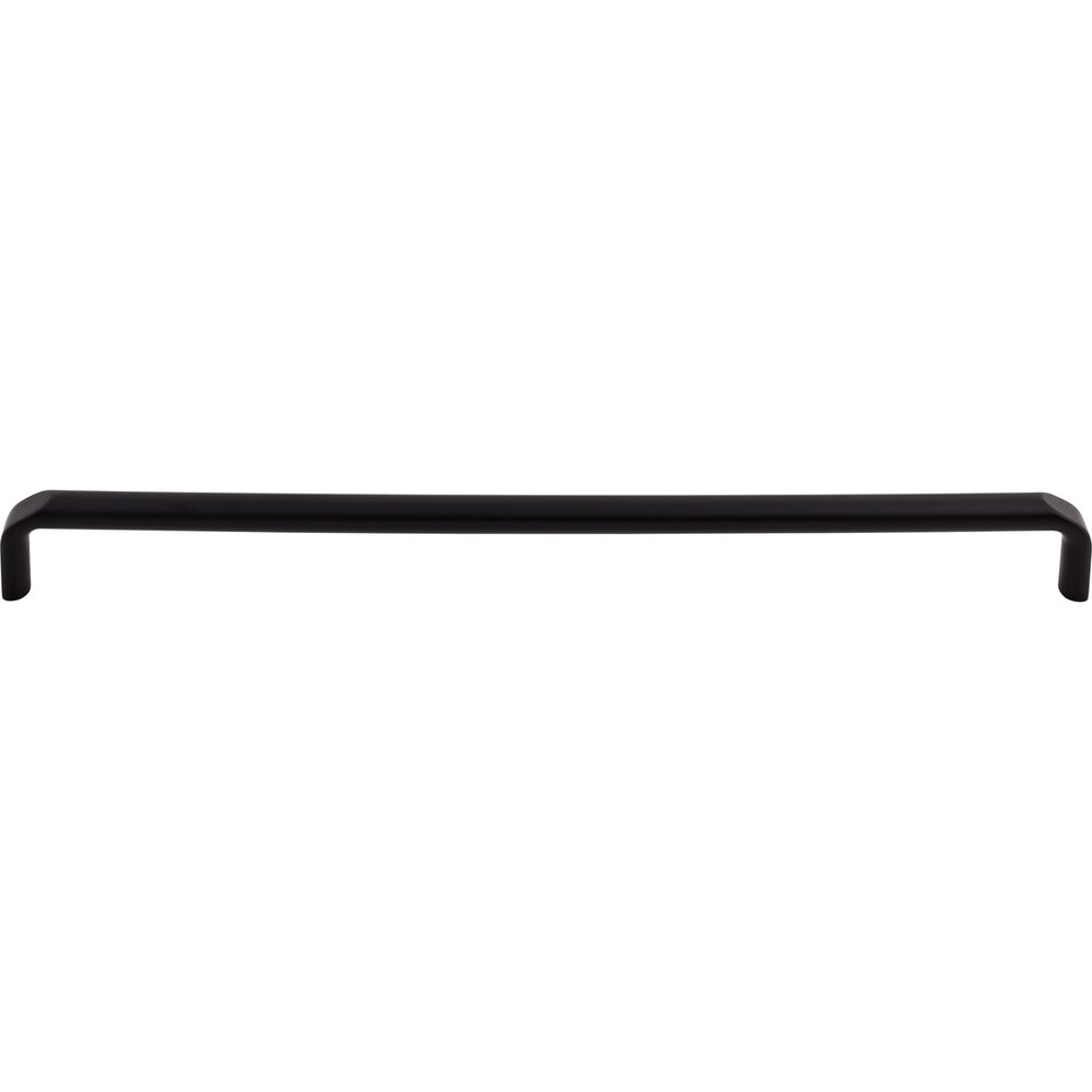 Top Knobs Exeter 12" Centers Bar Pull in Flat Black