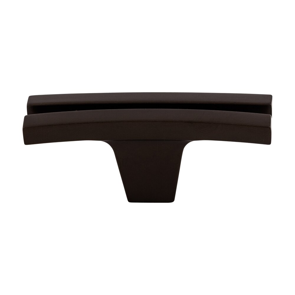 Top Knobs Flared 2 5/8" Long Rectangle Knob in Oil Rubbed Bronze