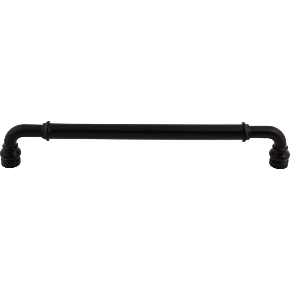 Top Knobs Brixton 12" Centers Appliance Pull in Flat Black