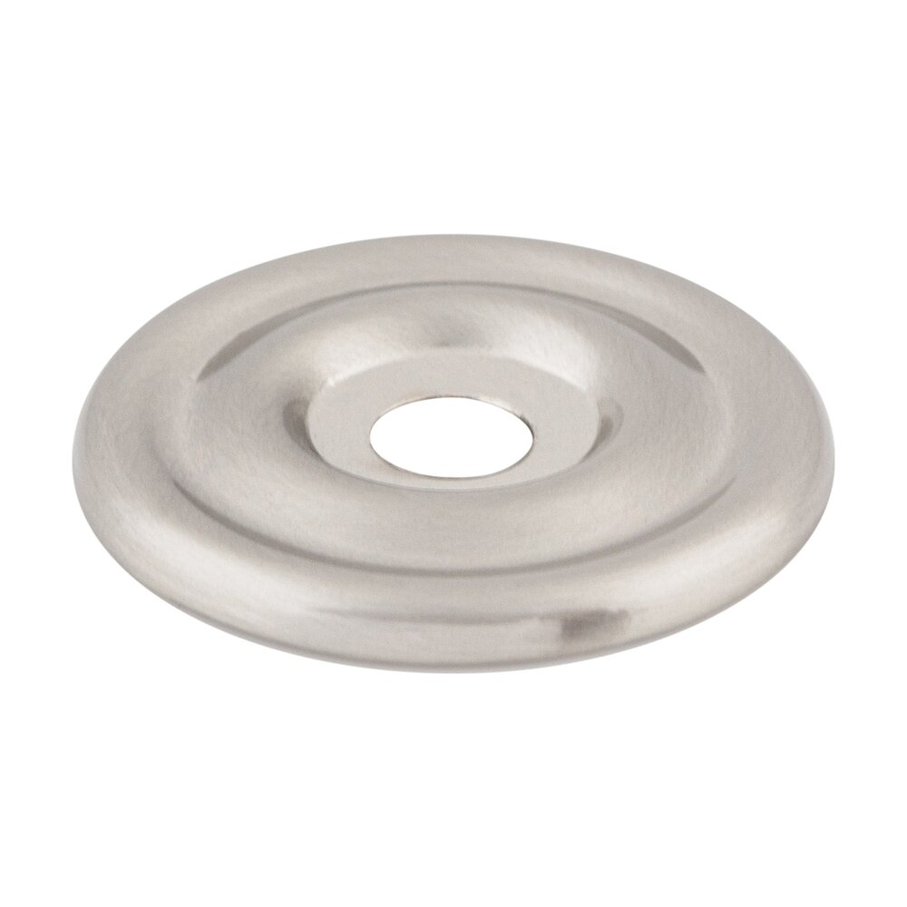Top Knobs Brixton 1 3/8" Knob Backplate in Brushed Satin Nickel