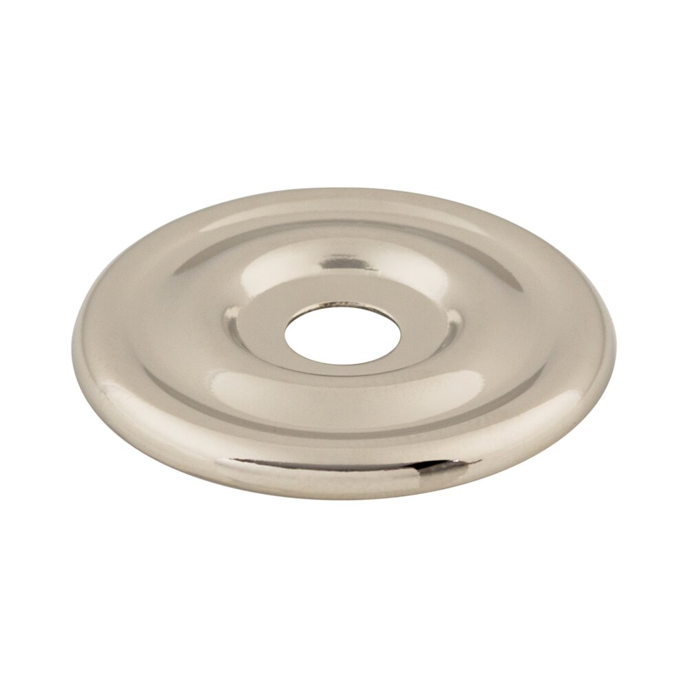 Top Knobs Brixton 1 3/8" Knob Backplate in Polished Nickel