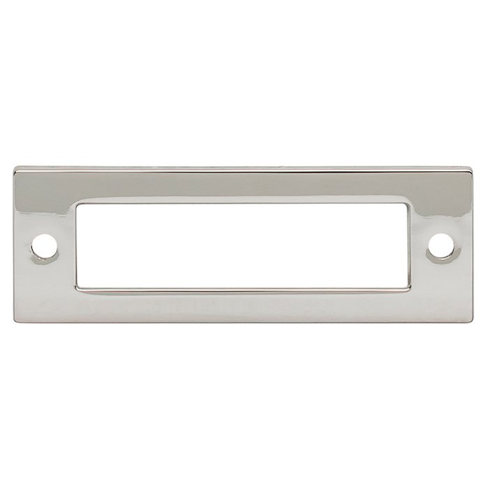 Top Knobs Hollin 3" Centers Pull Backplate in Polished Nickel