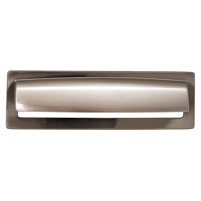 Top Knobs Hollin 5 1/16" Centers Cup Pull in Brushed Satin Nickel