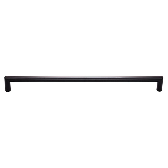 Top Knobs Kinney 12" Centers Bar Pull in Flat Black