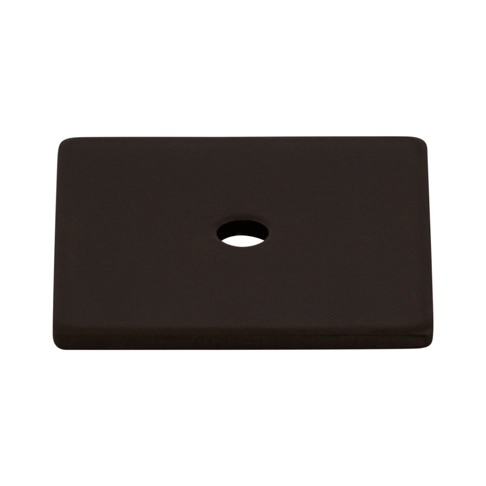 Top Knobs Square 1 1/4" Knob Backplate in Oil Rubbed Bronze