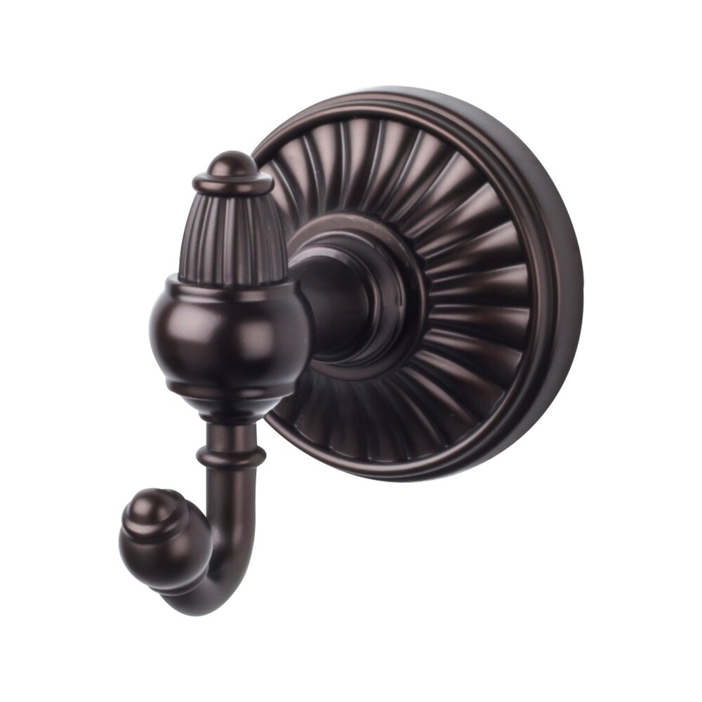 Top Knobs Tuscany Bath Double Hook in Oil Rubbed Bronze