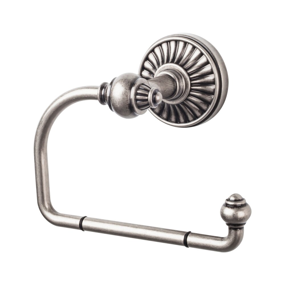 Top Knobs Tuscany Bath Tissue Hook in Pewter Antique