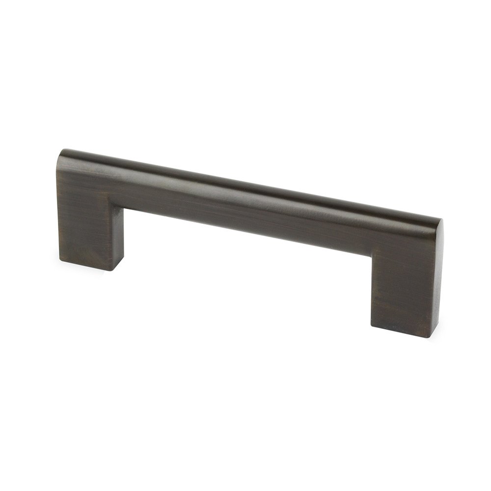 Topex 3 3/4" Centers Flat Edge Pull in Brushed Oil Rubbed Bronze