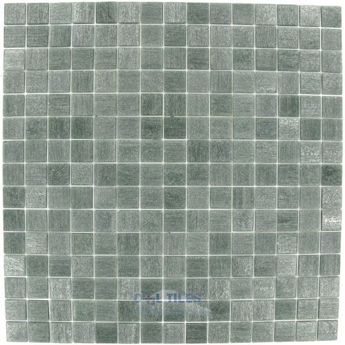 Vicenza Mosaico Glass Tiles 3/4" Glass Film-Faced Sheets In Cloud