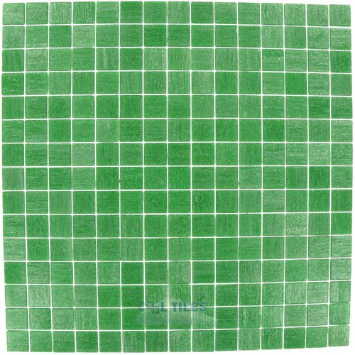 Vicenza Mosaico Glass Tiles 3/4" Glass Film-Faced Sheets In Prairie