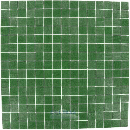 Vicenza Mosaico Glass Tiles 3/4" Glass Film-Faced Sheets In Forest