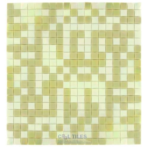 Vicenza Mosaico Glass Tiles Film Faced Sheets in Maggiore