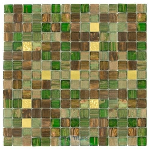 Vicenza Mosaico Glass Tiles Film Faced Sheets in Wonderful