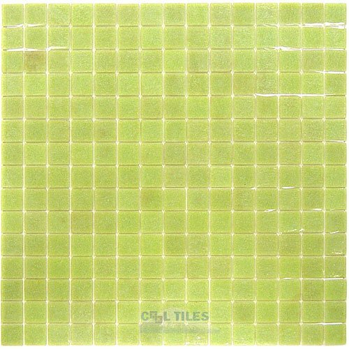 Vicenza Mosaico Glass Tiles 3/4" Glass Film-Faced Sheets in Cecina