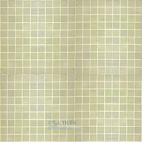 Vicenza Mosaico Glass Tiles 5/8" Glass Film-Faced Sheets in Magic Mist