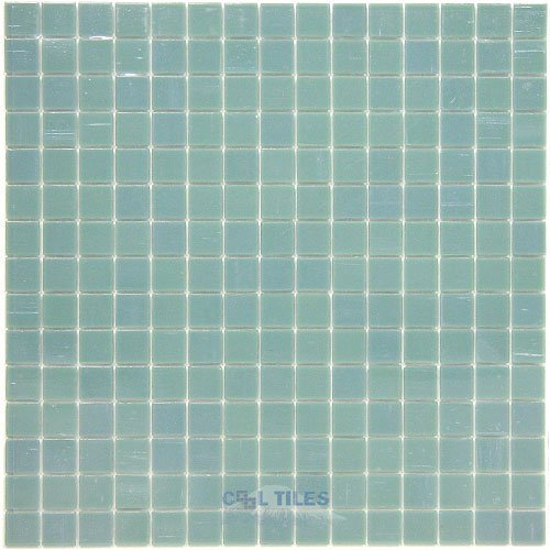 Vicenza Mosaico Glass Tiles 3/4" Glass Film-Faced Sheets in Sigh