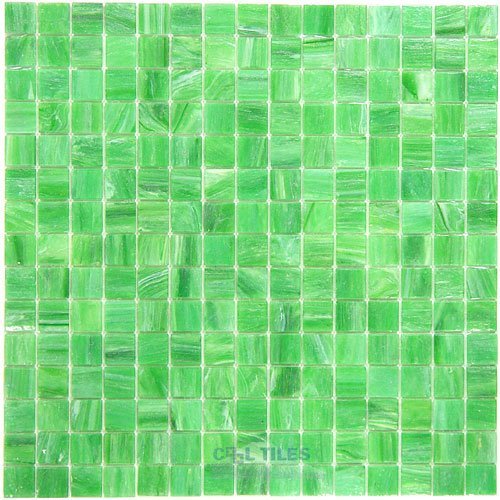 Vicenza Mosaico Glass Tiles 3/4" Glass Film-Faced Sheets in Earnan