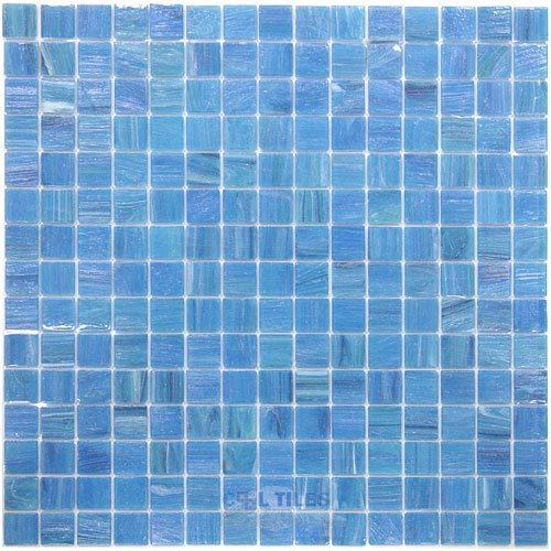 Vicenza Mosaico Glass Tiles 3/4" Glass Film-Faced Sheets in Massimo