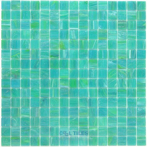 Vicenza Mosaico Glass Tiles 3/4" Glass Film-Faced Sheets in Taddeo