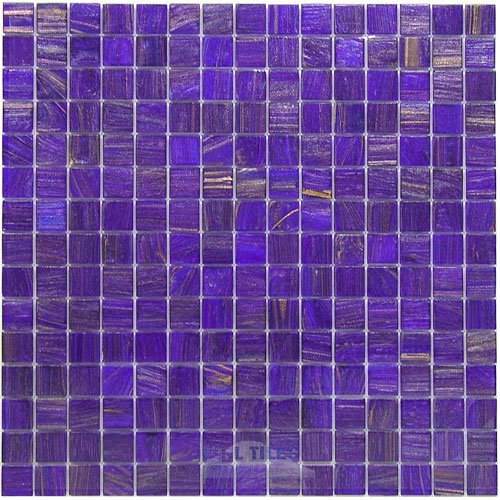 Vicenza Mosaico Glass Tiles 3/4" Glass Film-Faced Sheets in Cytherea