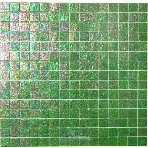 Vicenza Mosaico Glass Tiles 3/4" Glass Film-Faced Sheets in Global