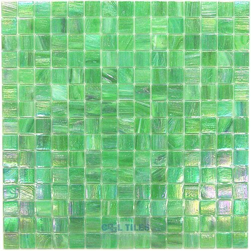 Vicenza Mosaico Glass Tiles 3/4" Glass Film-Faced Sheets in Divot