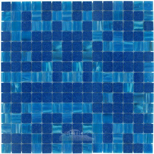 Vicenza Mosaico Glass Tiles Film-Faced Sheets in Kinetic