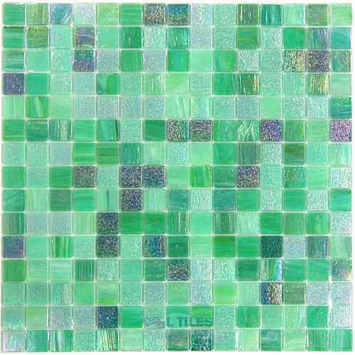 Vicenza Mosaico Glass Tiles Film-Faced Sheets in Optimistic