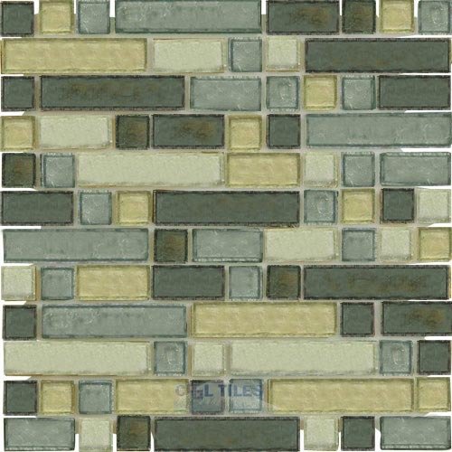 Illusion Glass Tile Glass Mosaic Tile in Palo Verde