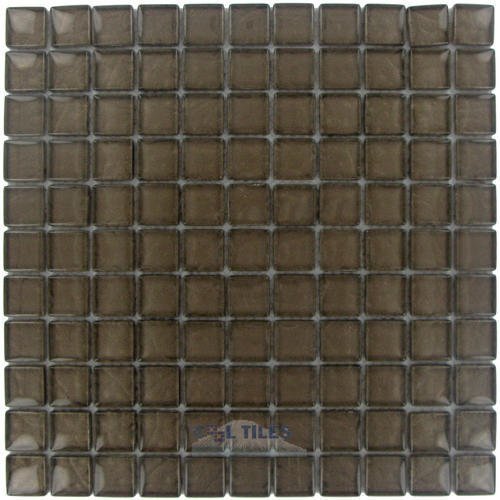 Illusion Glass Tile 7/8" x 7/8" Glass Mosaic Tile in Mink