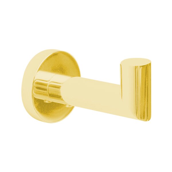Valsan Bath Extended Robe Hook in Unlacquered Brass