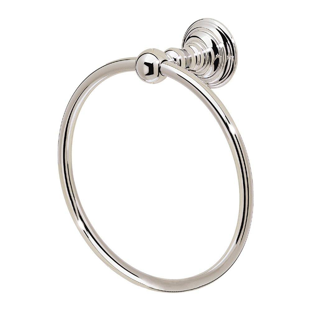 Valsan Bath 6" Small Towel Ring in Polished Nickel