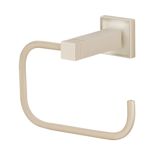 Valsan Bath Toilet Roll Holder without Lid in Satin Nickel
