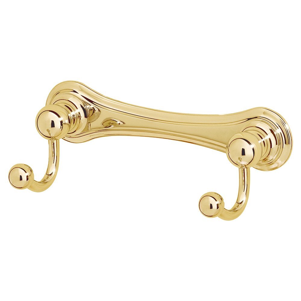 Valsan Bath Collective Hook in Unlacquered Brass