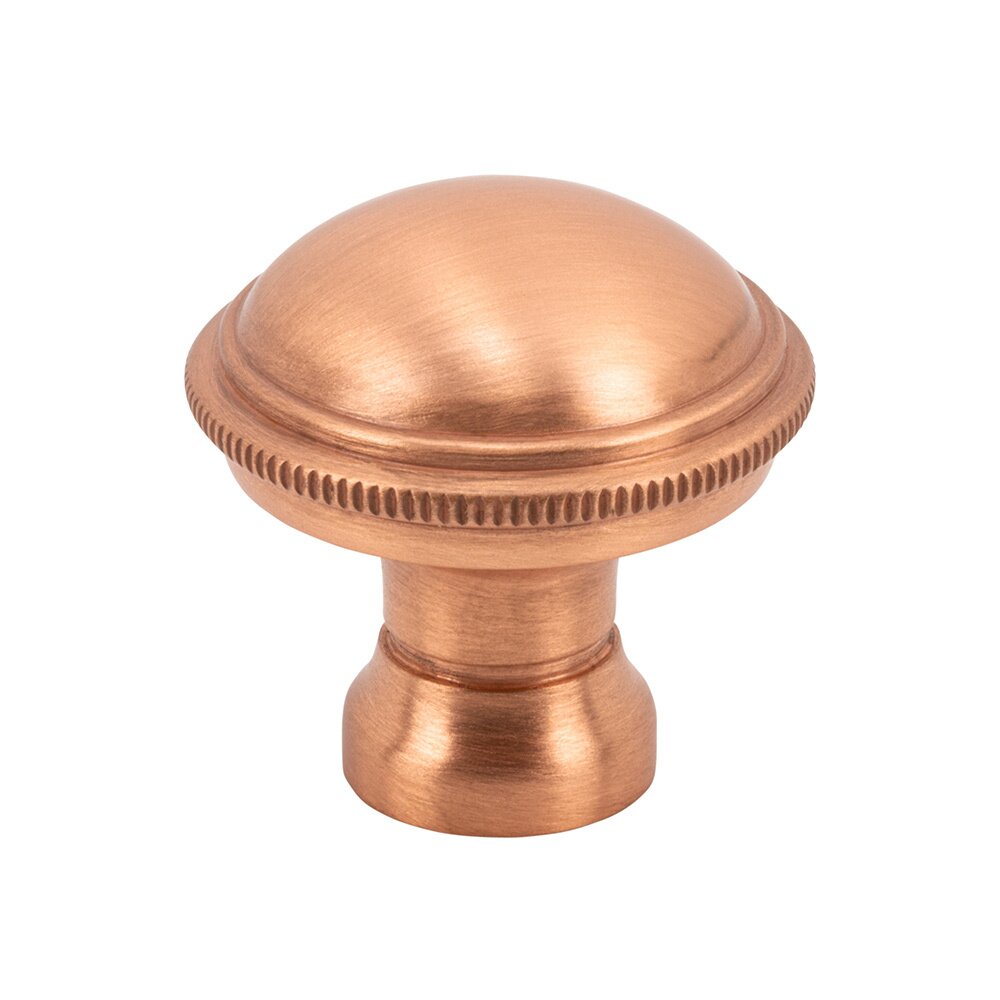 Vesta Hardware 1-1/8" Round Knob in Satin Copper