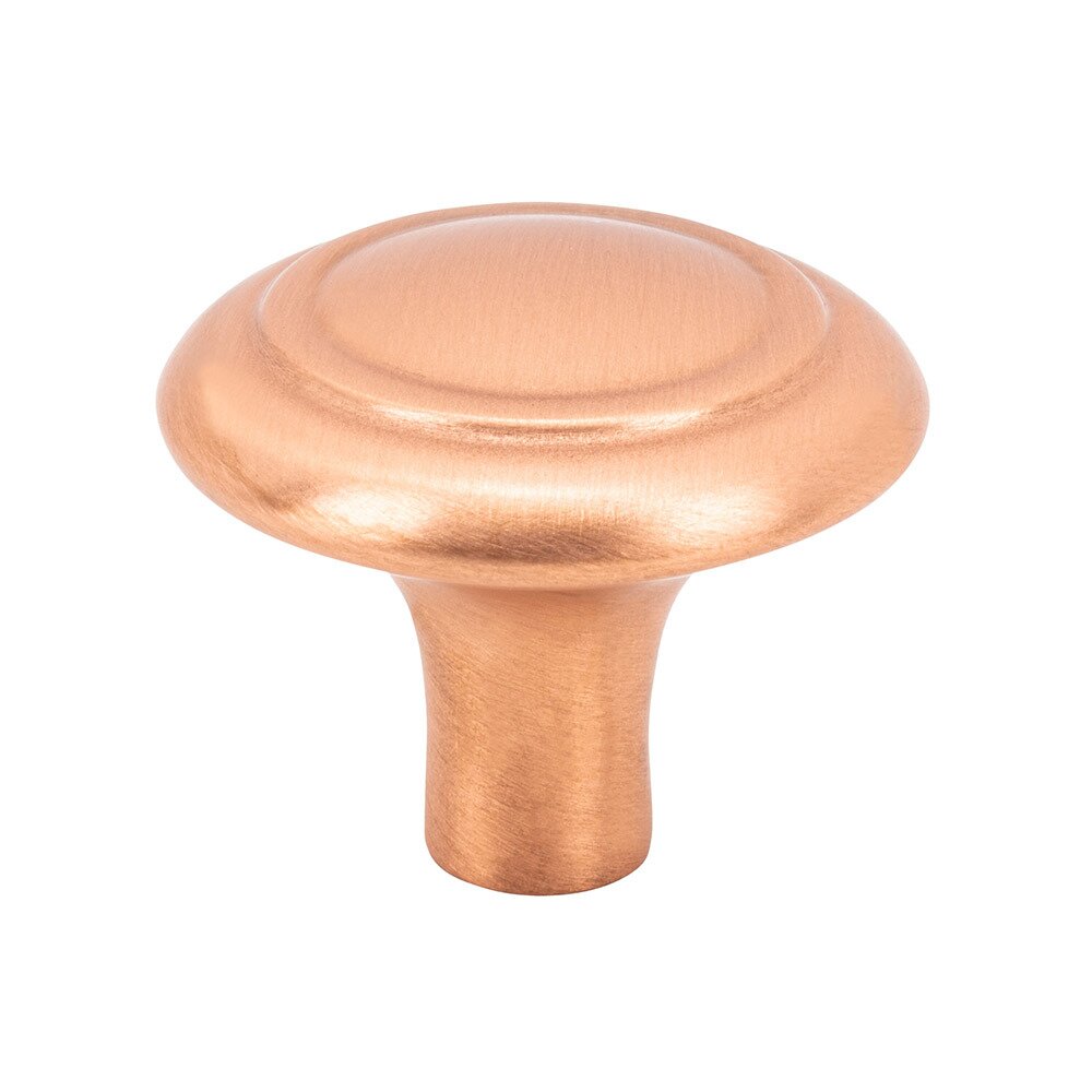 Vesta Hardware 1-5/16" Round Knob in Satin Copper