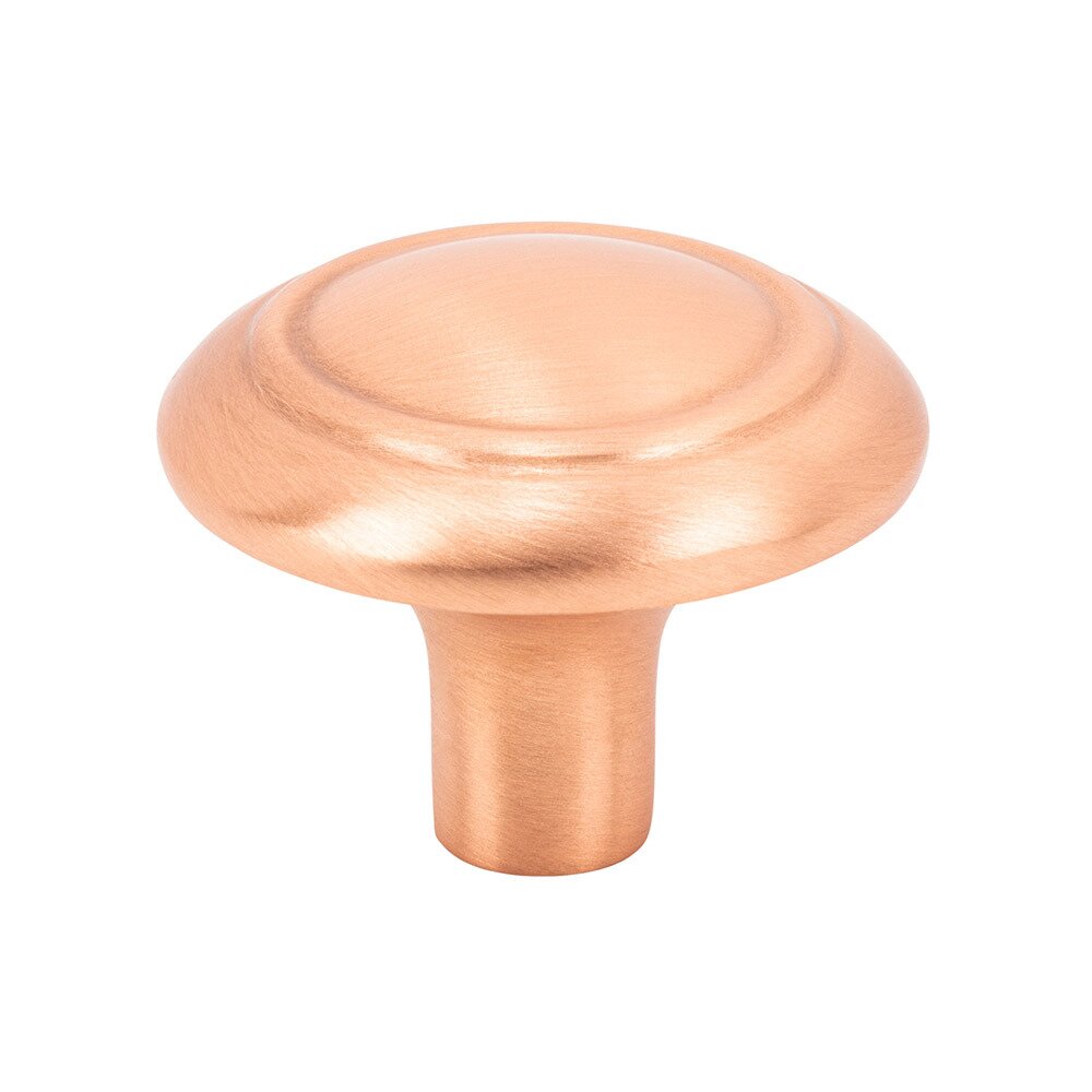 Vesta Hardware 1-1/2" Round Knob in Satin Copper