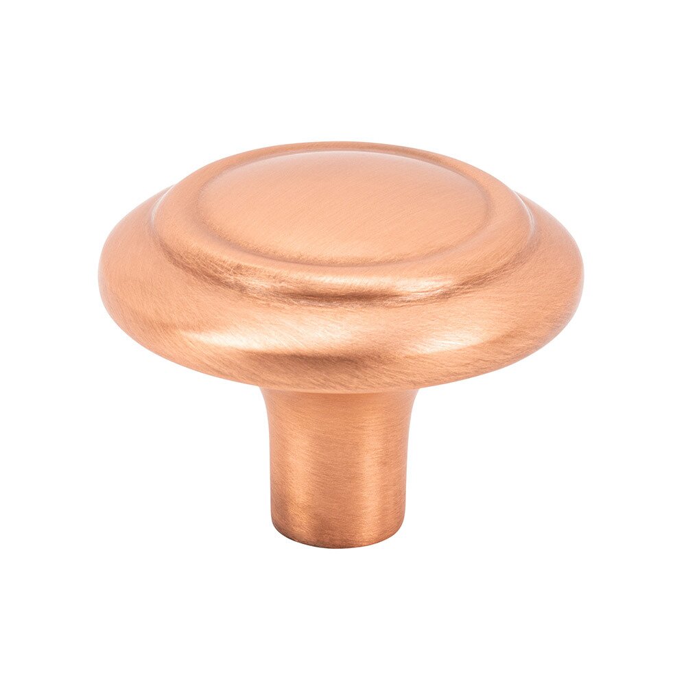 Vesta Hardware 1-5/8" Round Knob in Satin Copper