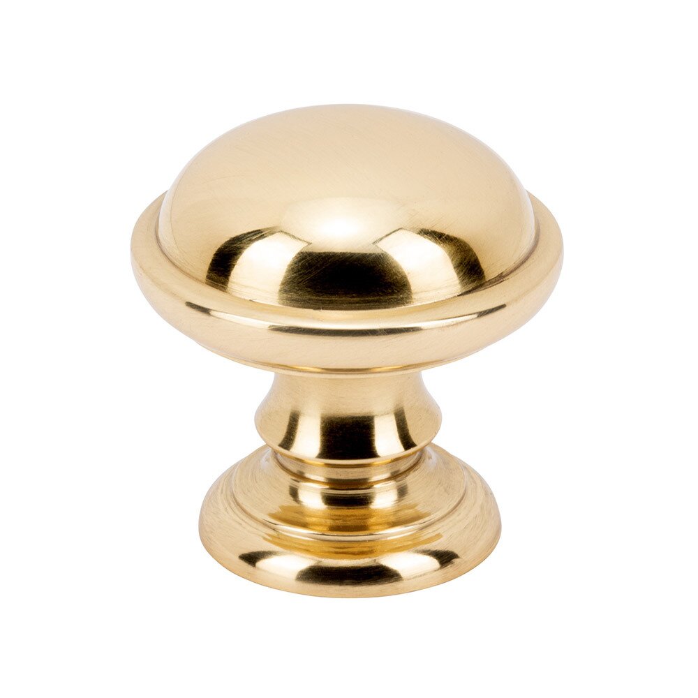 Vesta Hardware 1 1/4" Round Knob in Polished Brass