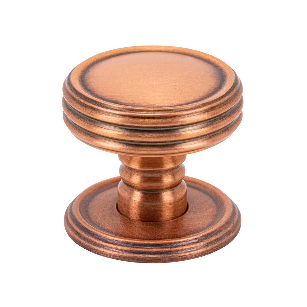 Vesta Hardware 1 1/4" Round Knob in Brushed Copper